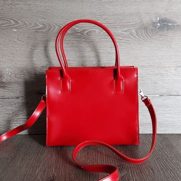 Apostrophe Red Crossbody / Shoulder Bag - Picture 3 of 11